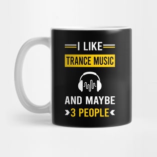 3 People Trance music Mug